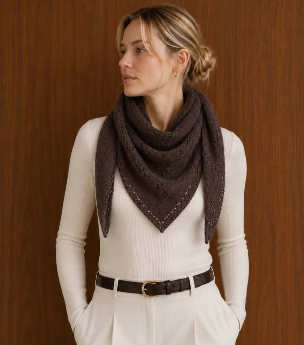 Echarpe tricot