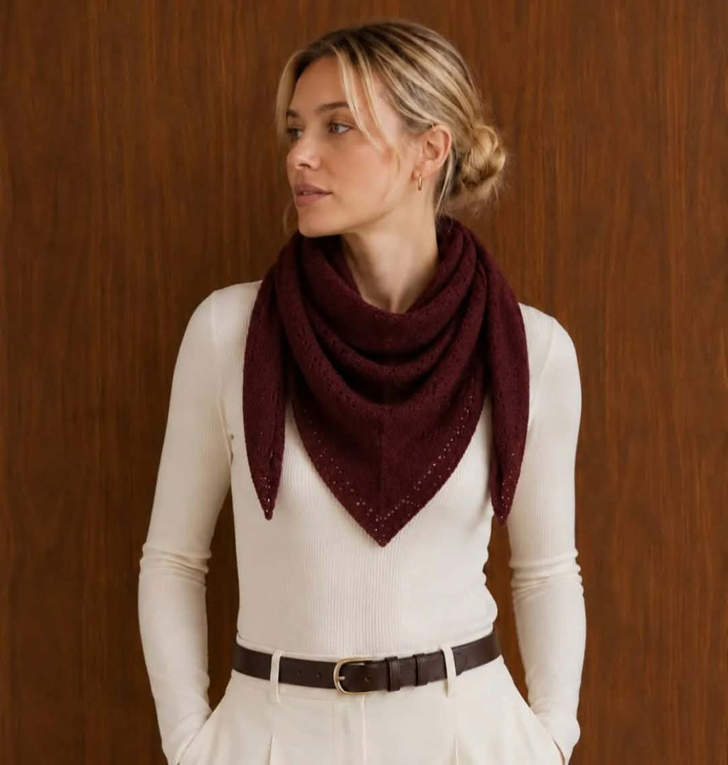 Echarpe tricot