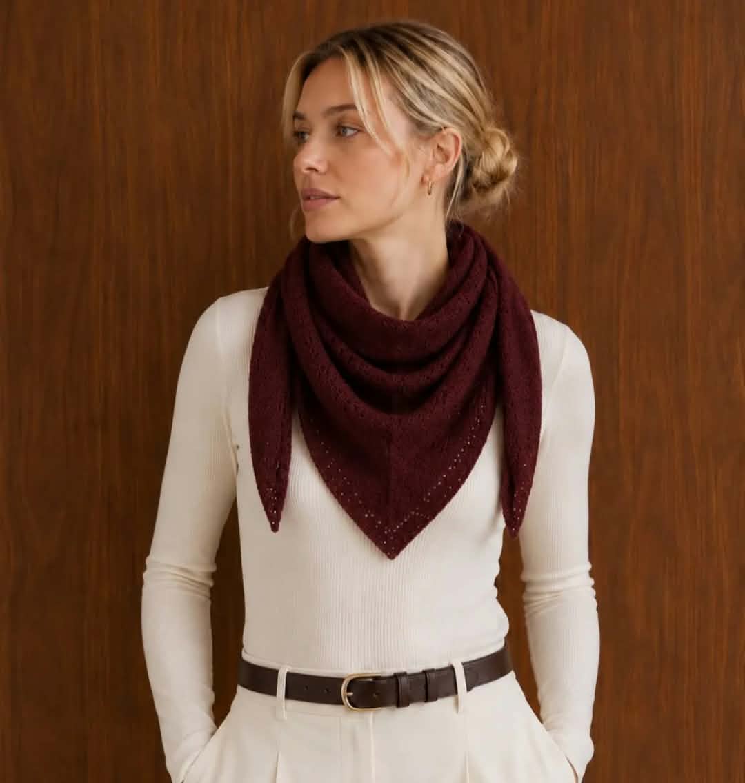 Echarpe tricot